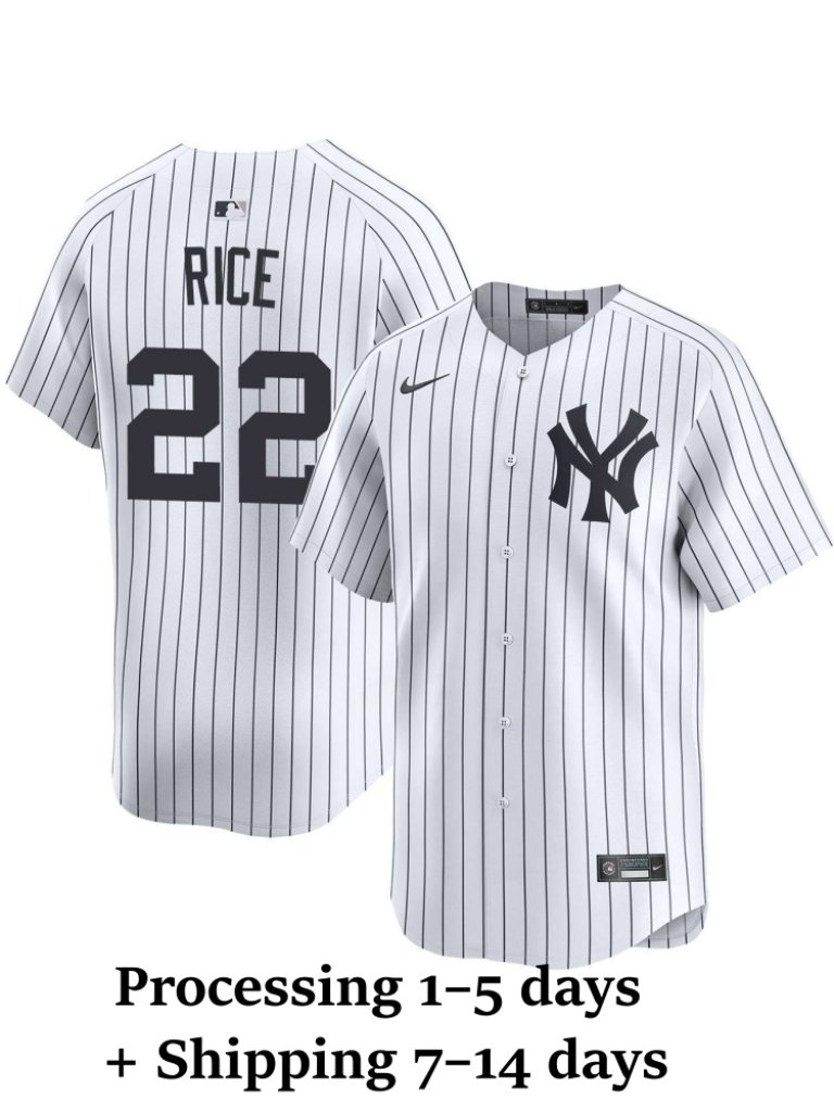 Mens Or Youths Select Ben Rice White Stitched Jersey